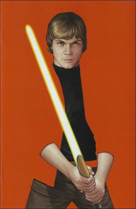Star Wars (2020) issue 7-E JTC Negative Space Luke Skywalker Cover 1/4000 