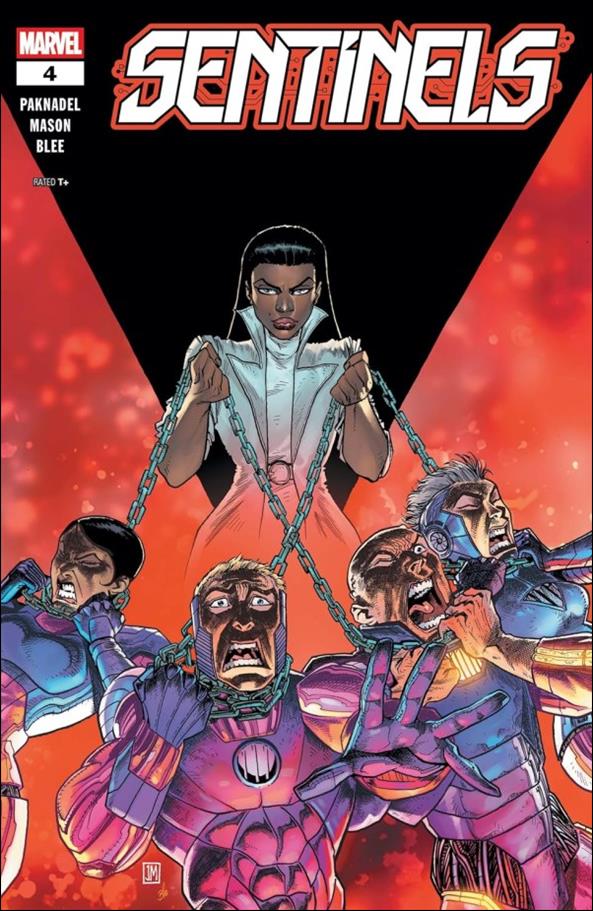 Sentinels (2024) issue 4 Justin Mason Cover