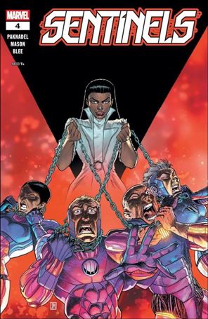 Sentinels (2024) issue 4 Justin Mason Cover