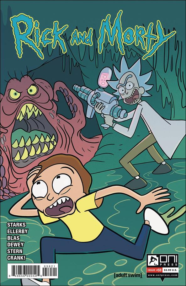 Rick and Morty (2015) issue 59-B Mikey Spano Cover