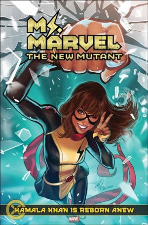 Ms. Marvel: The New Mutant issue 1-H Lucas Werneck Homage Cover