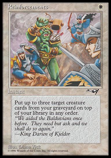 Magic the Gathering: Alliances (Base Set) card 12-B Reinforcements