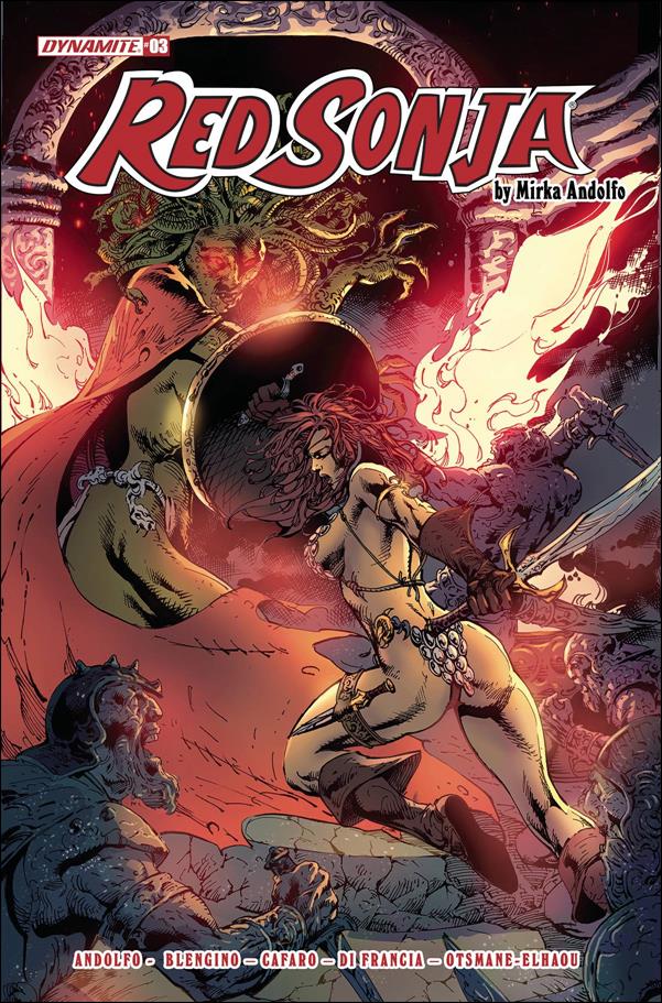 Red Sonja (2021) issue 3-L Roberto Castro Cover