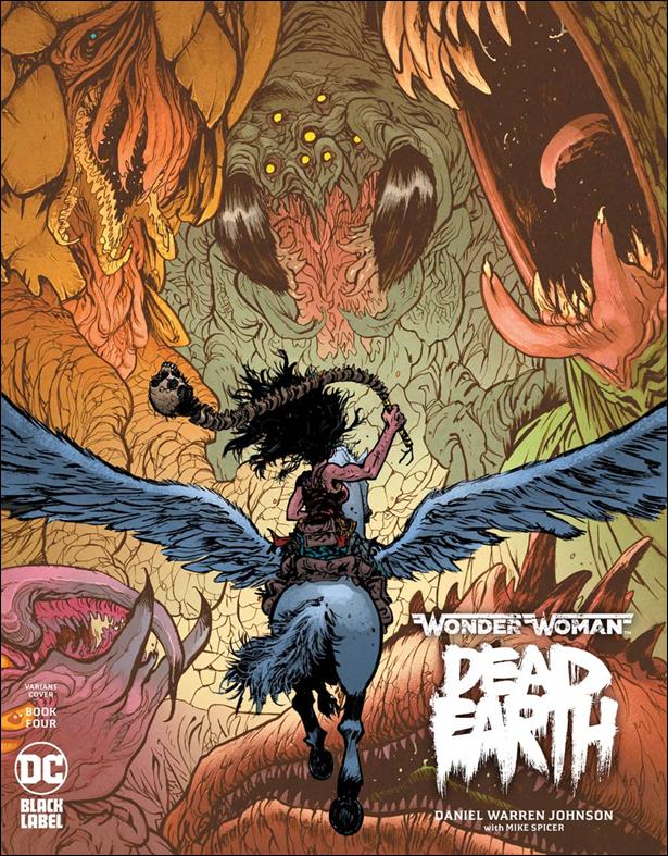 Wonder Woman: Dead Earth issue 4-B Pegasus Cover