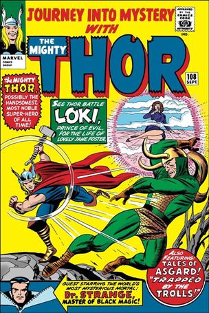 Mighty Marvel Masterworks: The Mighty Thor issue 2-B Invasion of Asgard - Jack Kirby Cover