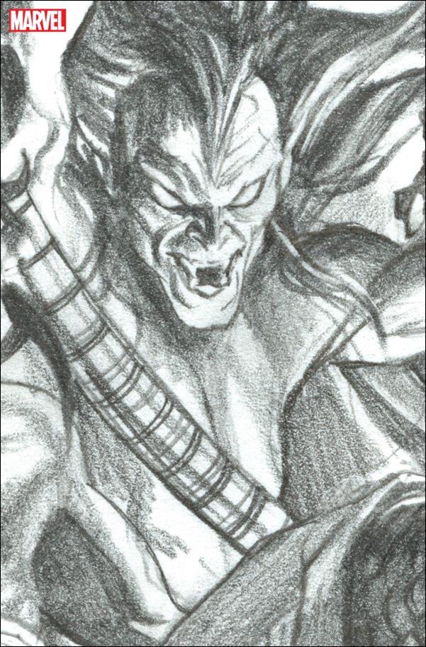 Scarlet Witch (2023) issue 3-F Alex Ross 1:100 Mephisto Virgin Sketch Cover