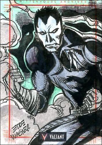 2013 Valiant Comics Preview Trading Card Set (Sketch Card Subset) card EW-06