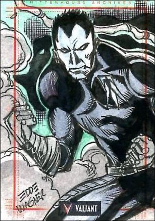 2013 Valiant Comics Preview Trading Card Set (Sketch Card Subset) card EW-06