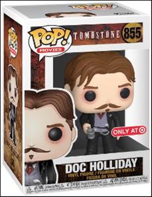 POP! Movies figure 855 Doc Holiday (w/ Cup) Target Exclusive