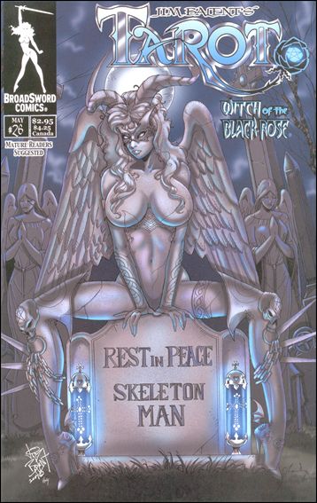 Tarot: Witch of the Black Rose issue 26-B Headstone Cover