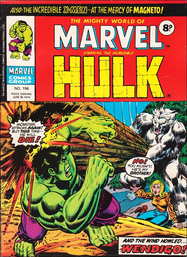 Mighty World of Marvel (UK) (1972) issue 196