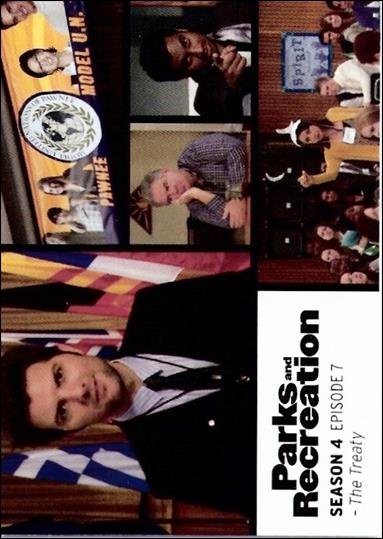 Parks and Recreation: Seasons 1 - 4 card 53 The Treaty
