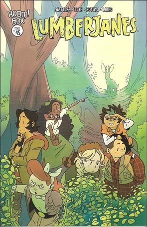 Lumberjanes issue 45 Kat Leyh Cover