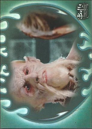 Buffy the Vampire Slayer: Connections (Base Set) card 63 Anya + D'Hoffryn: Evil Connection