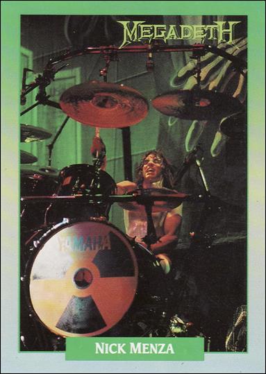 Rock Cards (Base Set) card 44 Nick Menza