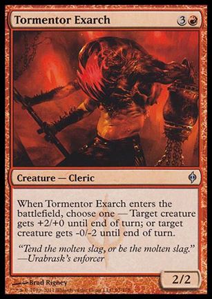 Magic the Gathering: New Phyrexia card 97 Tormentor Exarch