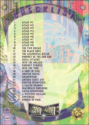 Deathmate (Base Set) card 109 Checklist #1