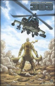 Garth Ennis' 303 issue 3-C Platinum Foil Cover