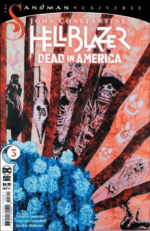 John Constantine, Hellblazer: Dead in America issue 3 Aaron Campbell Cover