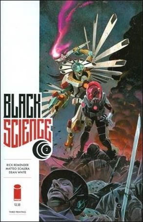 Black Science issue 2-D Matteo Scalera Cover (3rd Printing)