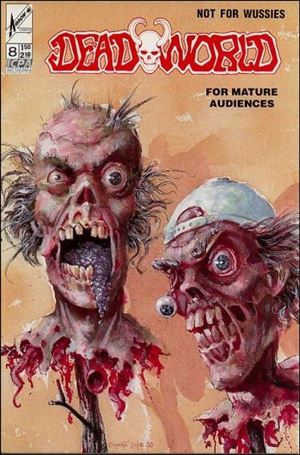 Deadworld (1986) issue 8-B Graphic Cover