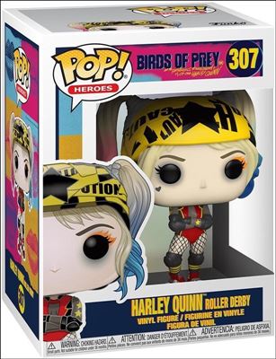 POP! Heroes figure 307 Harley Quinn Roller Derby