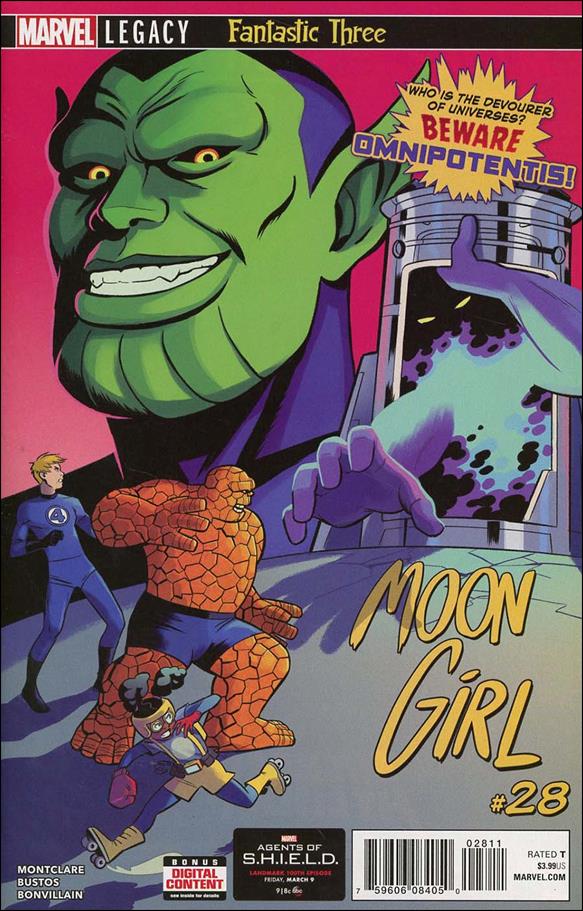 Moon Girl and Devil Dinosaur (2016) issue 28 Natacha Bustos Cover