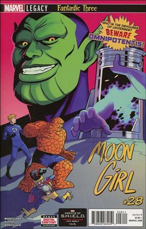 Moon Girl and Devil Dinosaur (2016) issue 28 Natacha Bustos Cover