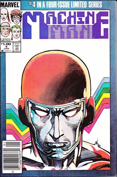 Machine Man (1984) issue 4-B Canadian Price Cover