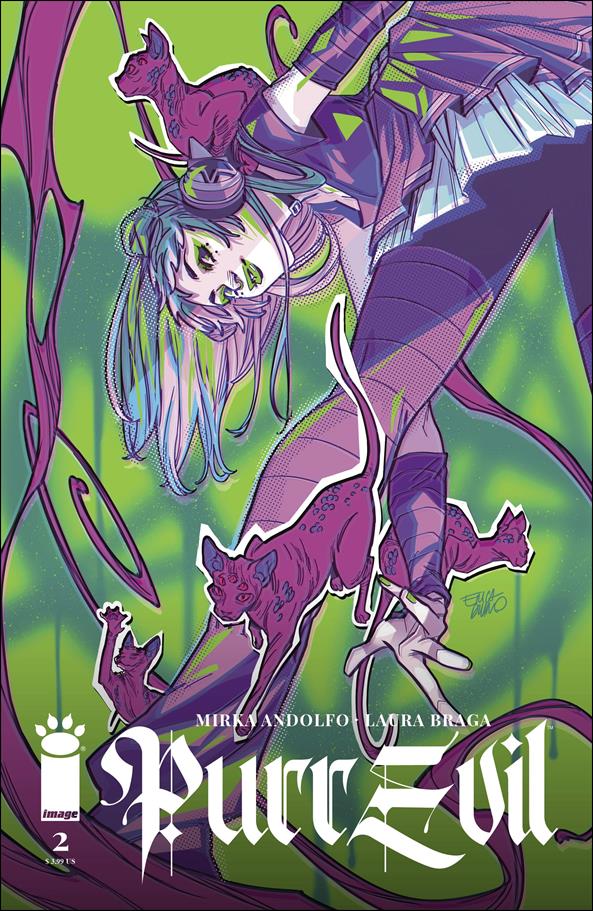 Purr Evil issue 2-C Erica D'Urso Cover