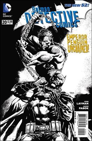 Detective Comics (2011) issue 20-D 1:25 Black and White Cover
