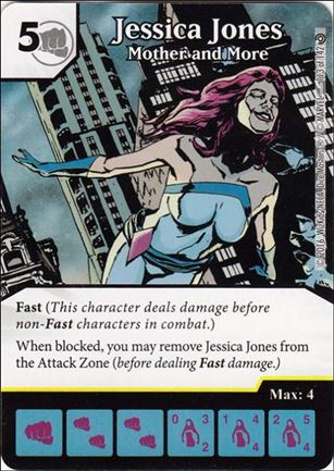Marvel Dice Masters Civil War card 113 Jessica Jones: Mother and More