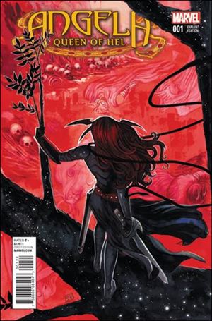 Angela: Queen of Hel issue 1-B Stephanie Hans 1:25 Cover