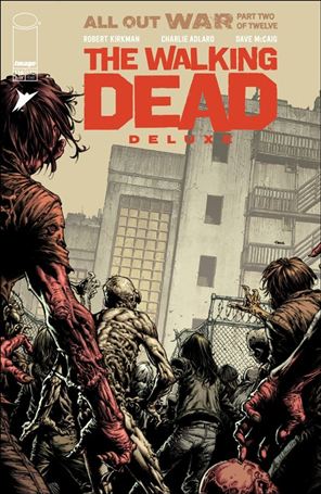 Walking Dead Deluxe issue 116 David Finch Cardstock Cover