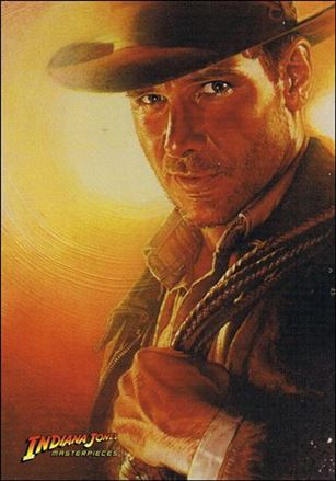 Indiana Jones Masterpieces (Base Set) card 60 IJ3: Advance One-Sheet