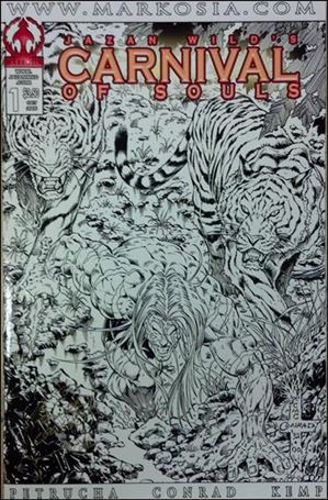 Jazan Wild's Carnival of Souls issue 1-B Black & White Cover