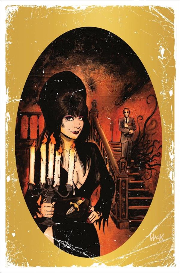 Elvira Meets H.P. Lovecraft issue 3-F Robert Hack Virgin 1:10 Cover