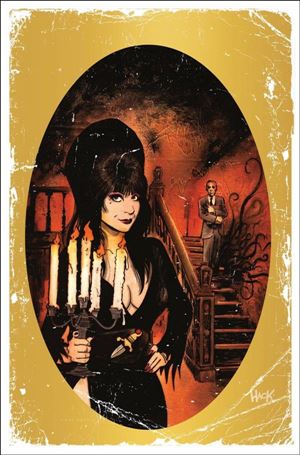 Elvira Meets H.P. Lovecraft issue 3-F Robert Hack Virgin 1:10 Cover