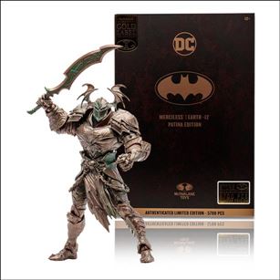 McFarlane DC Multiverse (Gold Label) issue NN 71 Merciless - Earth 12 (Patina Edition) 1/5700