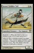 Magic the Gathering: Champions of Kamigawa (Base Set) card 44 Sensei Golden-Tail