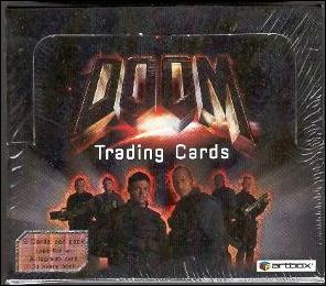 Doom: The Movie card 1 Sealed box