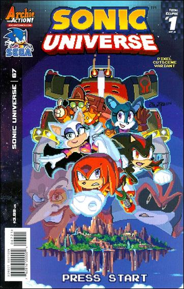 Sonic Universe issue 67-B Ryan Jampole Cover