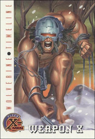 1996 Fleer X-Men International (Base Set) card 82 Weapon X