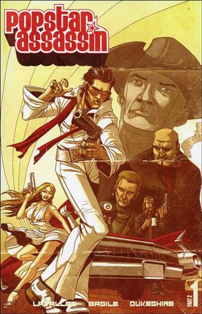 Pop Star Assassin 2 issue 1-F Car Cover