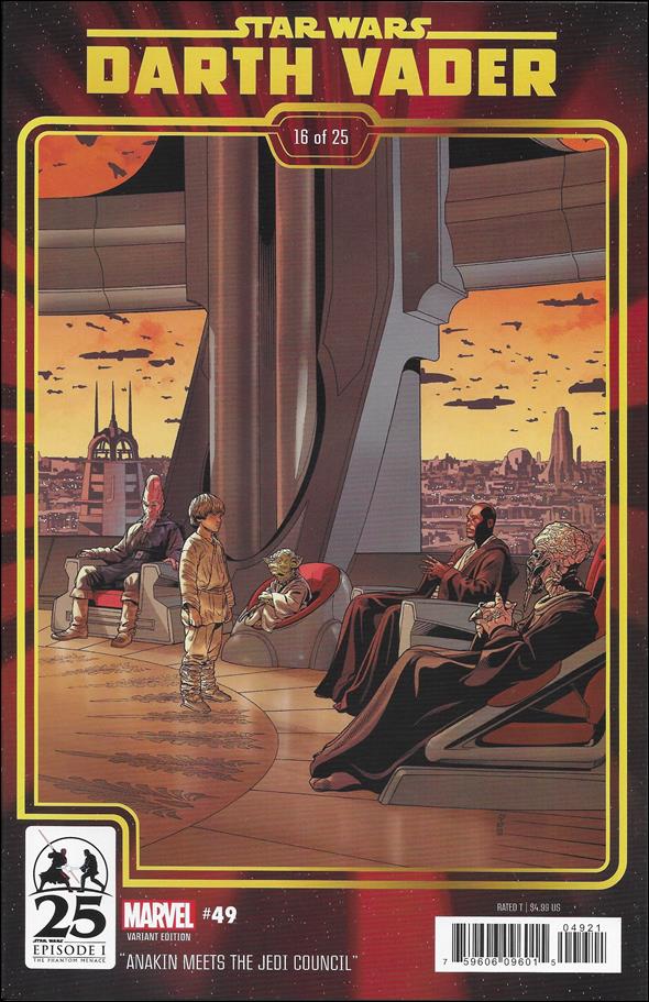 Star Wars: Darth Vader issue 49-B Chris Sprouse "Phantom Menace 25th Ann." Cover