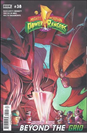 Mighty Morphin Power Rangers issue 38 Jamal Campbell Cover