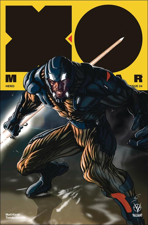 X-O Manowar (2017) issue 24-B Diego Yapur Cover