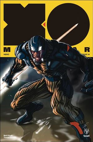 X-O Manowar (2017) issue 24-B Diego Yapur Cover