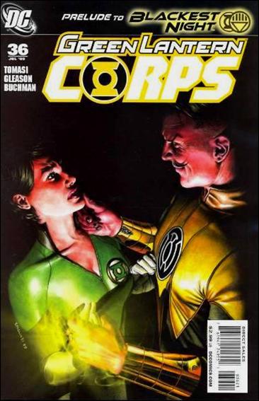 Green Lantern Corps (2006) issue 36-B Rodolfo Miglari 1:25 Cover