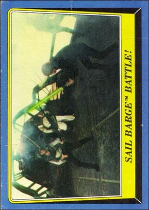 Star Wars: Return of the Jedi: Series 2 (Base Set) card 140 Sail Barge Battle!